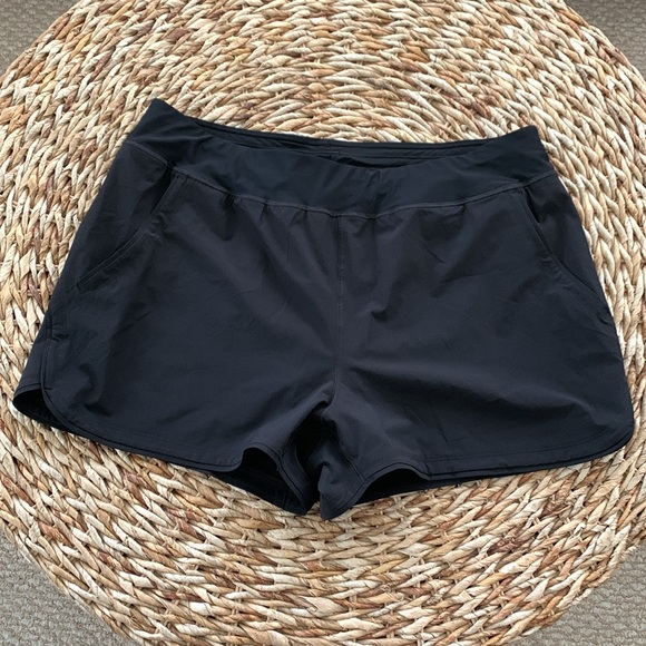 Lands’ End 3” Swim Board Short with Panty - Picture 6 of 12